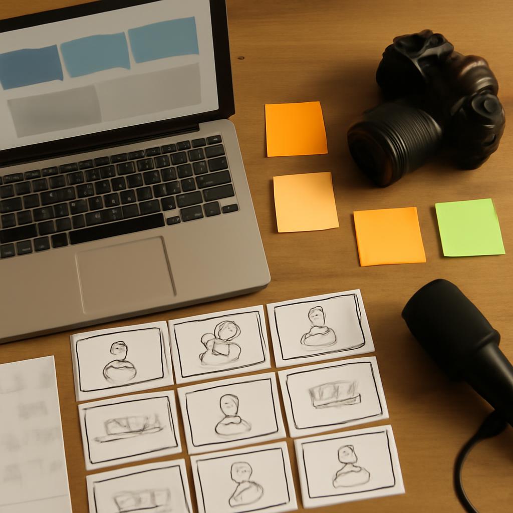 Viết kịch bản video bằng Phần mềm Viết content tự động hiệu quả 3 Quy trình viết kịch bản video bằng phần mềm tự động